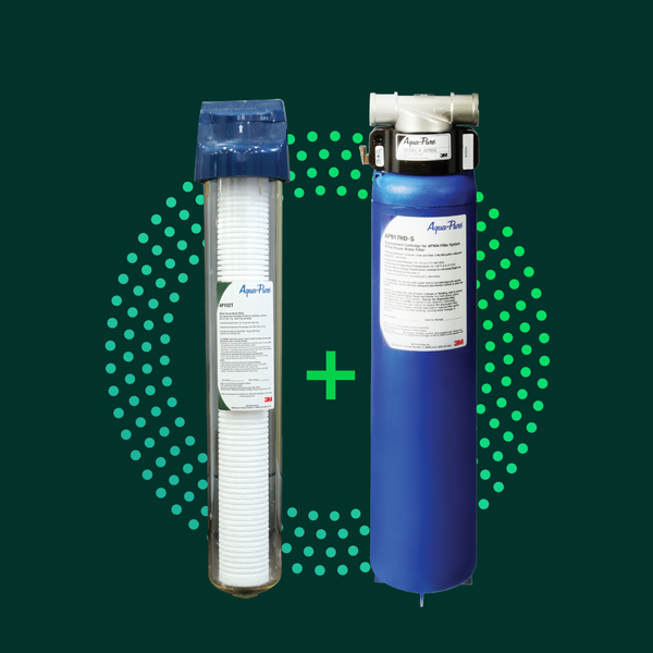 Combo m&aacute;y lọc nước tổng đầu nguồn 3M AP904