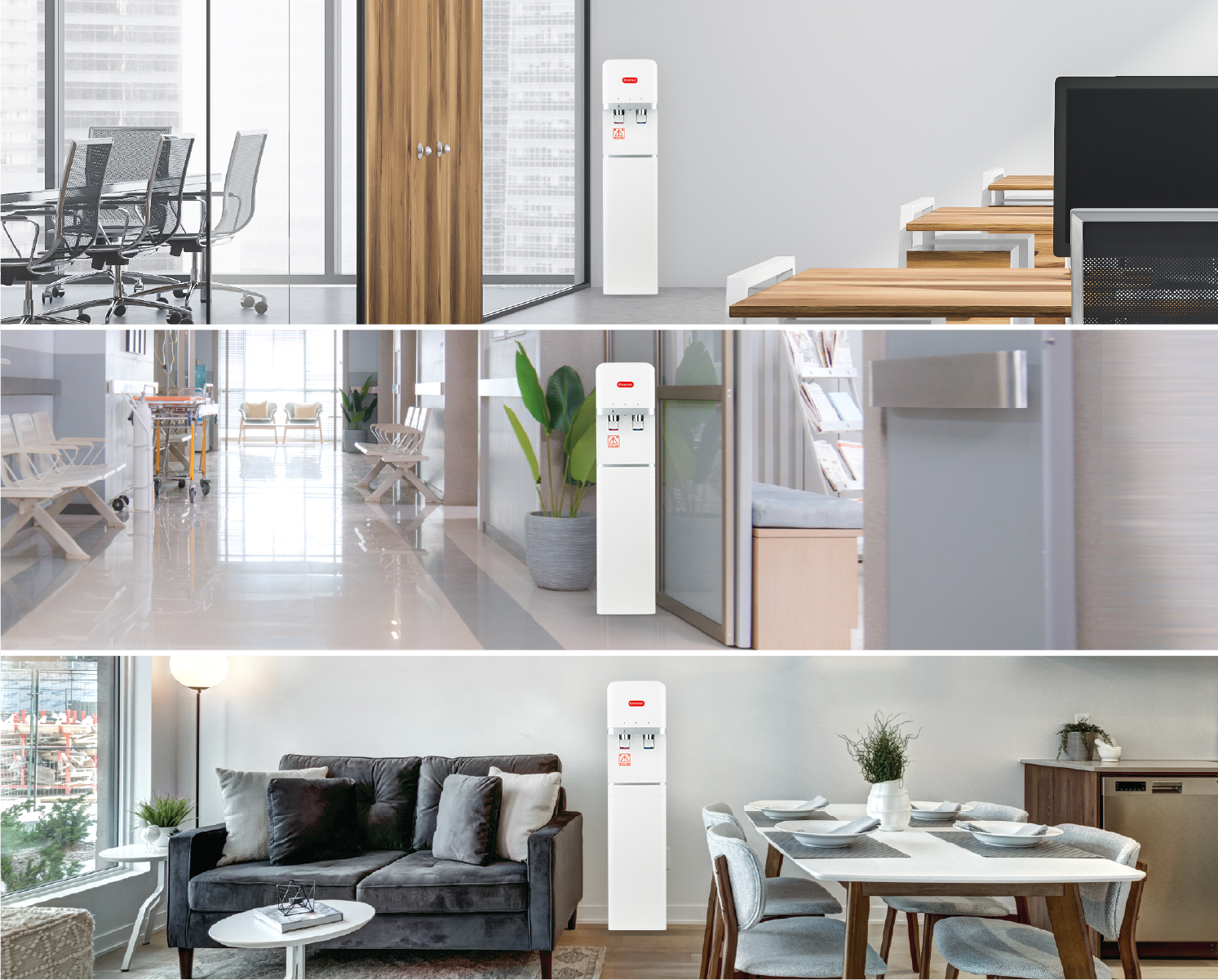 Thiết bị lọc nước t&iacute;ch hợp n&oacute;ng lạnh