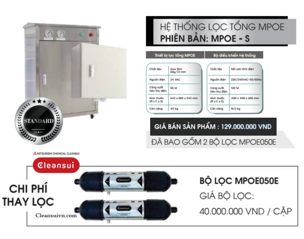 Mitsubishi Cleansui MPOE-S ảnh 2